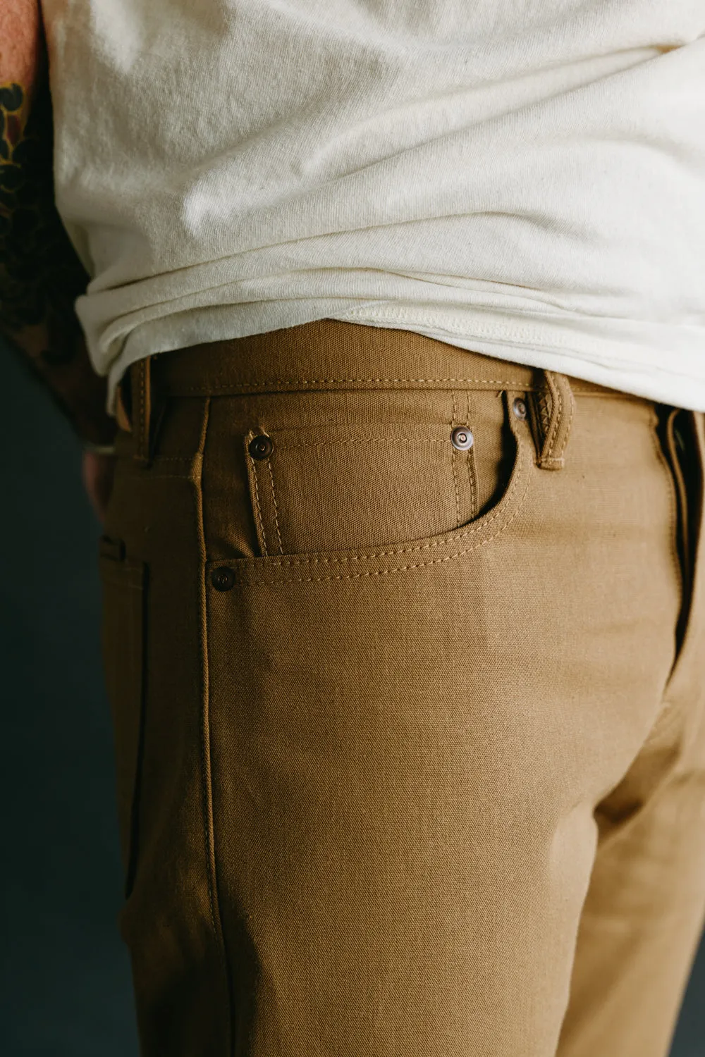 11oz - Copper Selvedge Canvas - Silveridge Fit