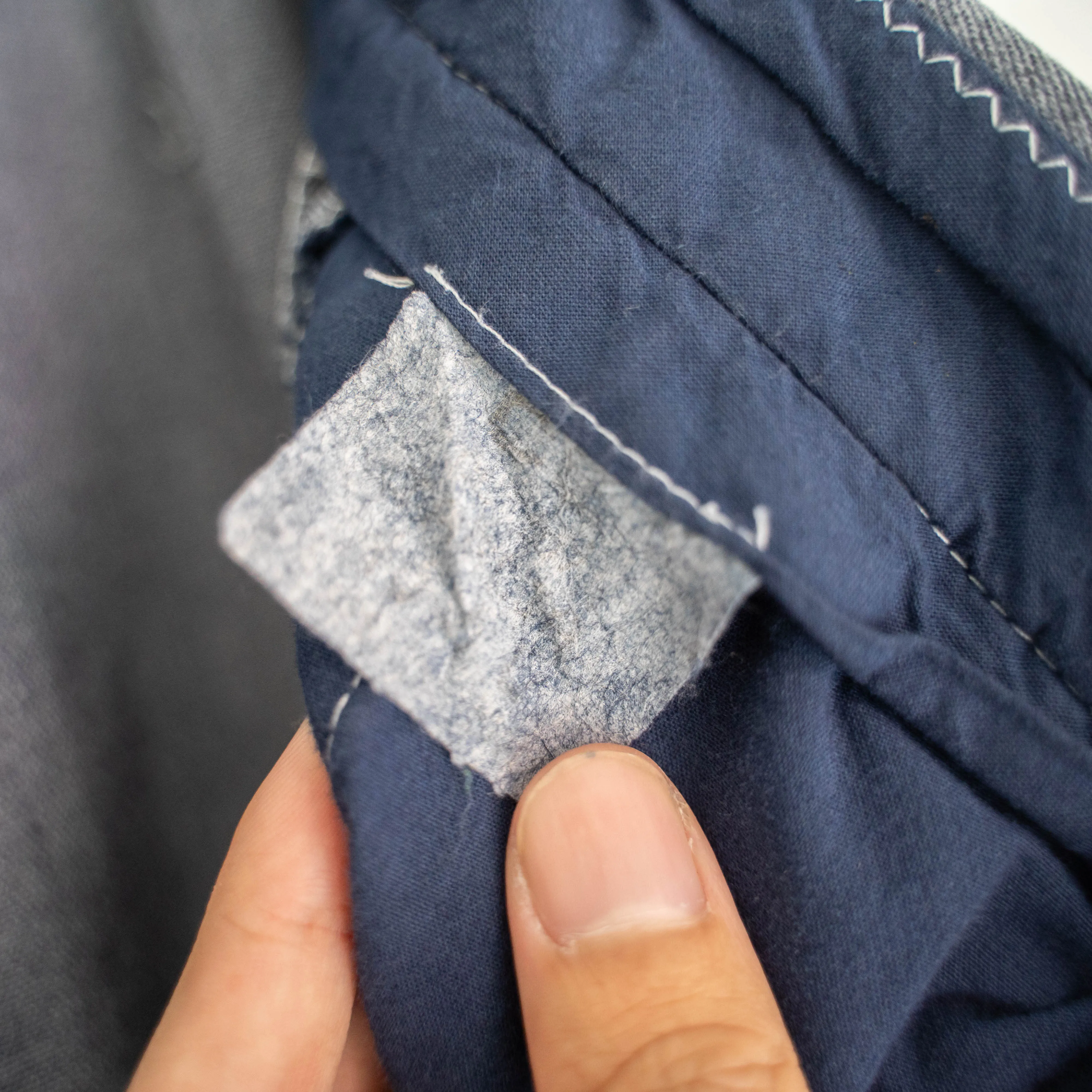2000s Italian military dress pants  -navy? dyed-