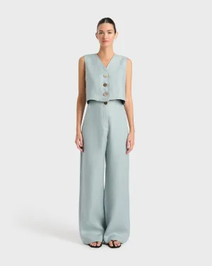 Atami Tailored Pant - Celadon