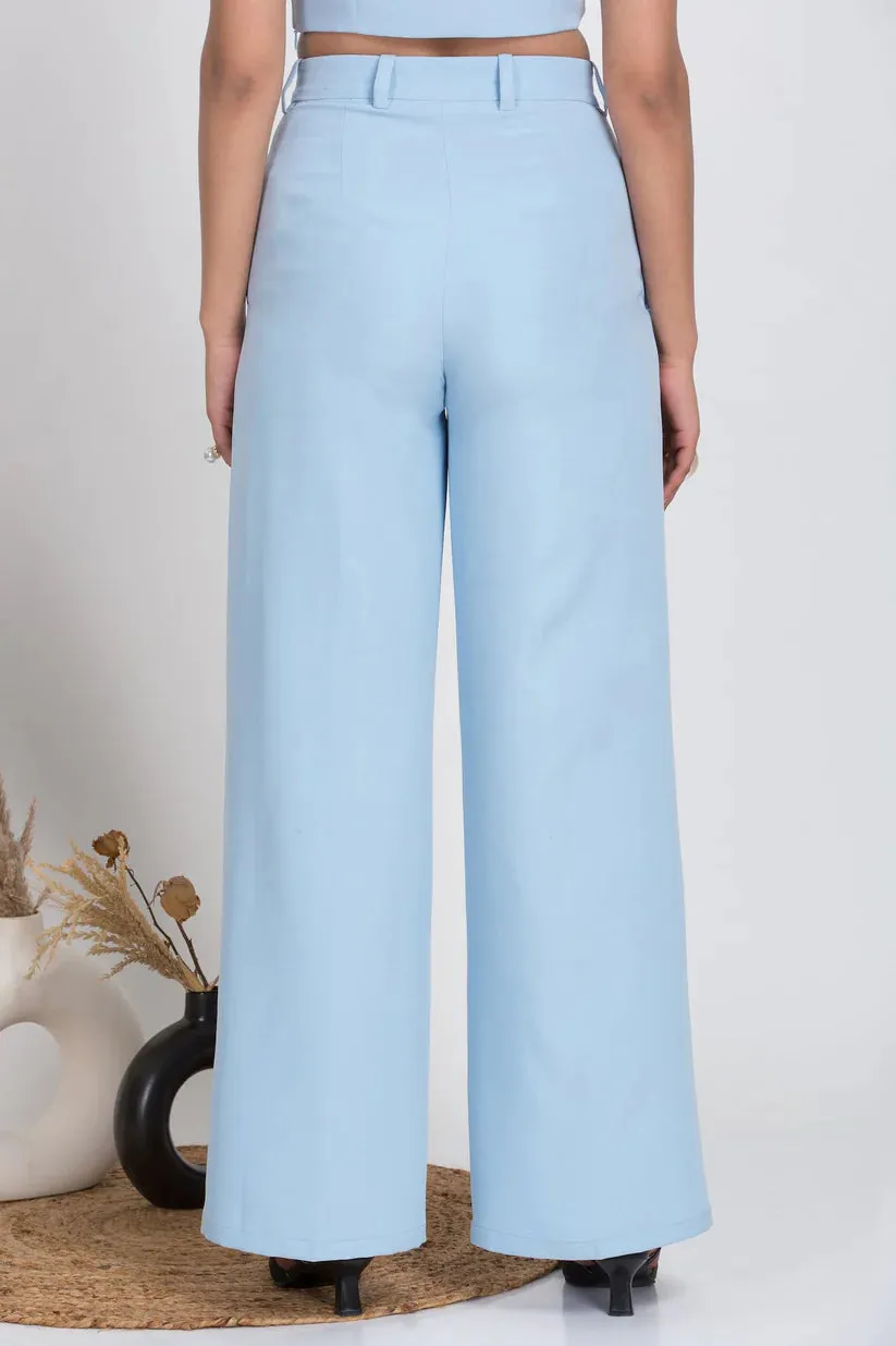 Comfort Fit Women's Mid Rise Straight Pants