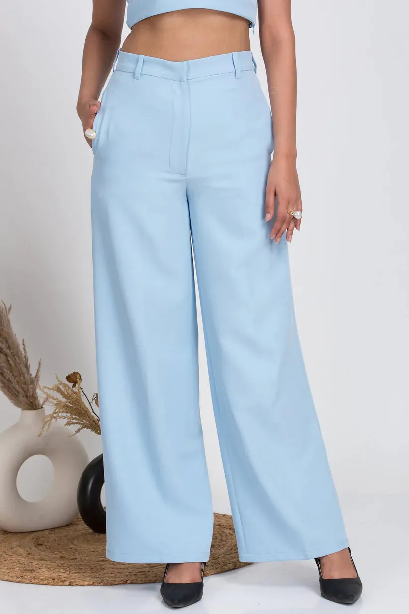 Comfort Fit Women's Mid Rise Straight Pants