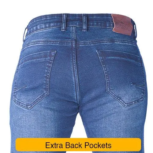Custom Size Silver Stone Men's Jeans