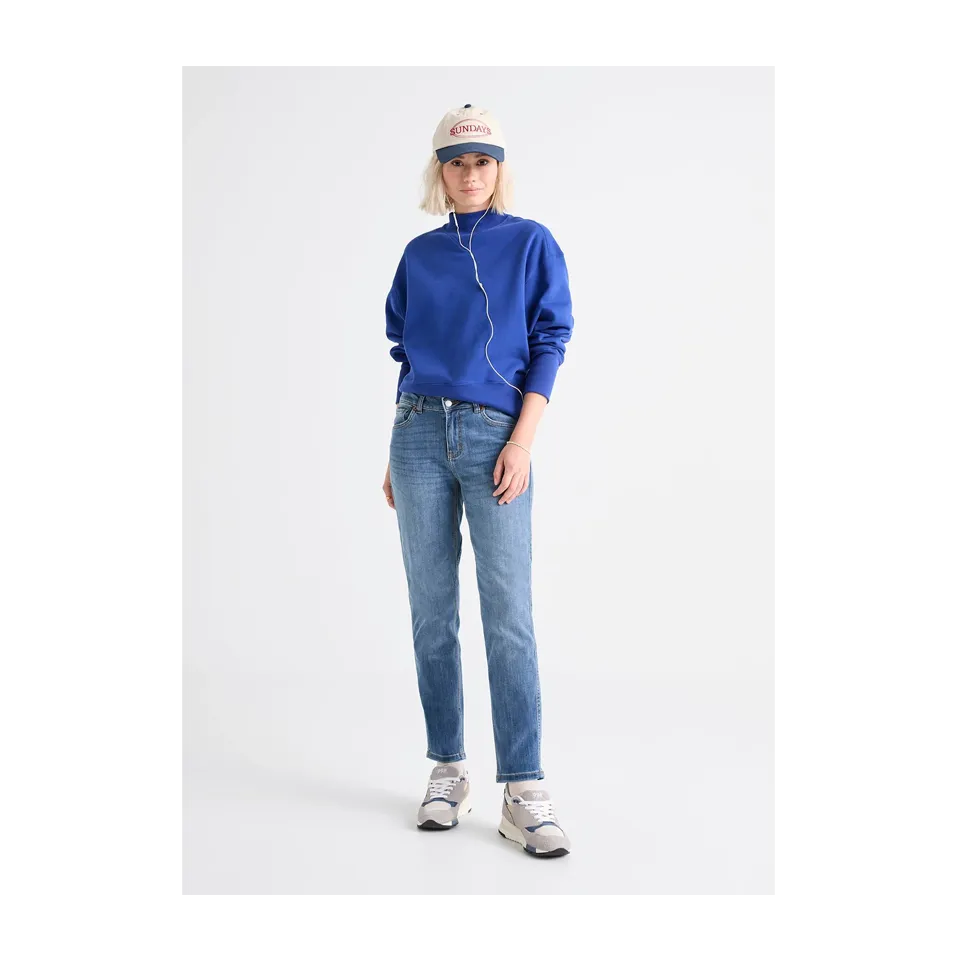 DUER Women's Performance Denim Girlfriend Vintage Light Stone