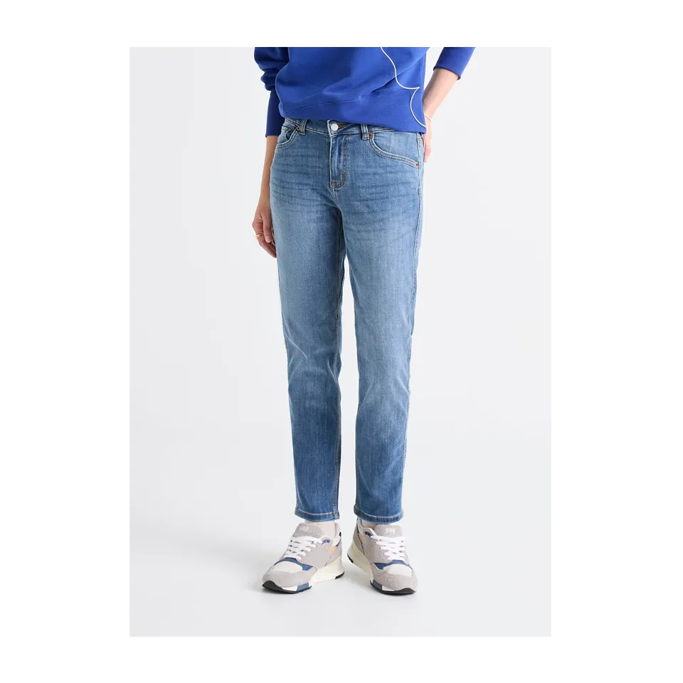 DUER Women's Performance Denim Girlfriend Vintage Light Stone