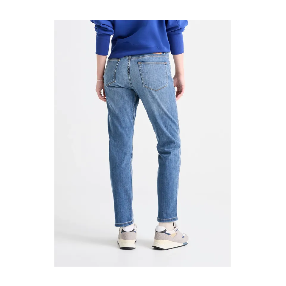 DUER Women's Performance Denim Girlfriend Vintage Light Stone