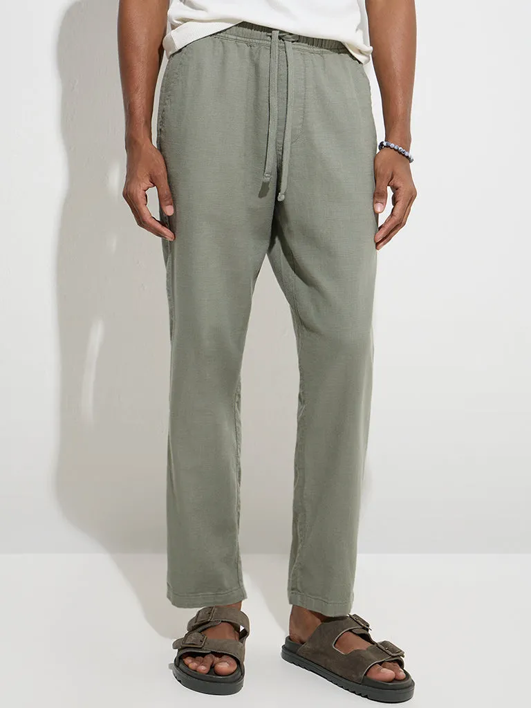 ETA Sage Relaxed-Fit Mid-Rise Cotton Chinos