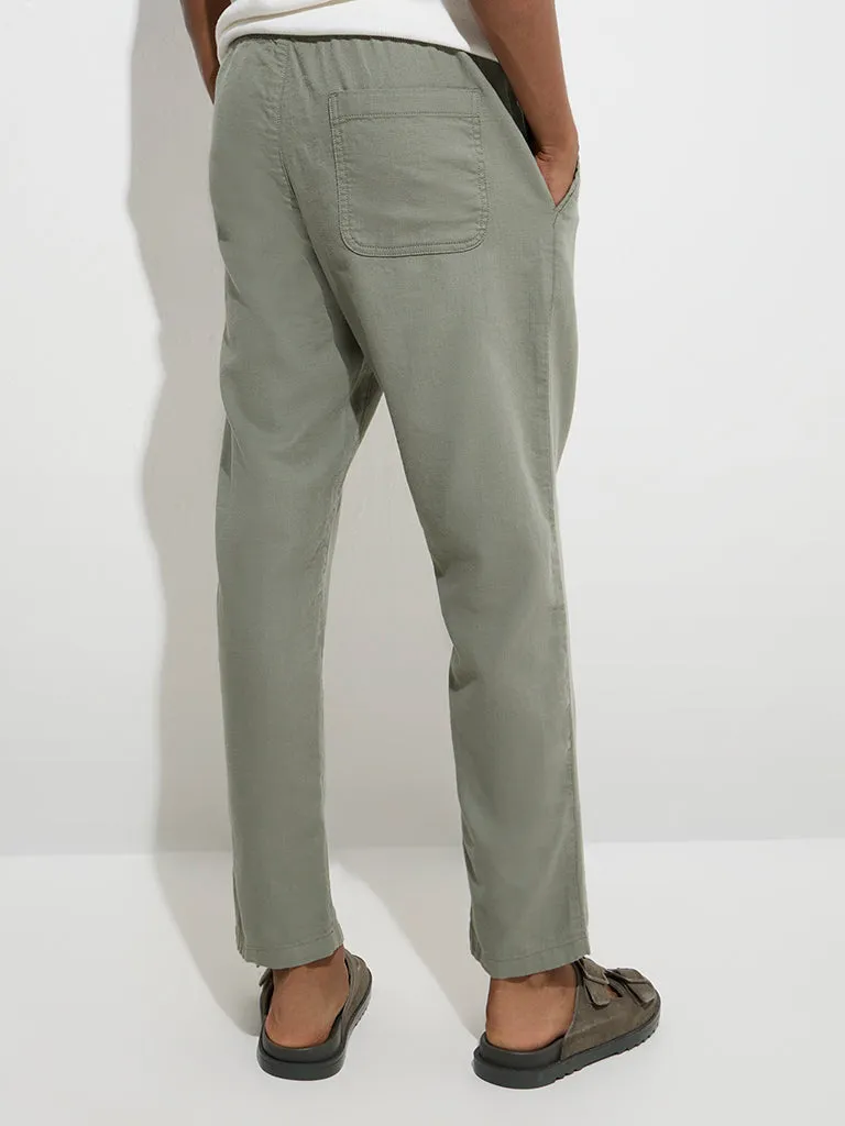 ETA Sage Relaxed-Fit Mid-Rise Cotton Chinos