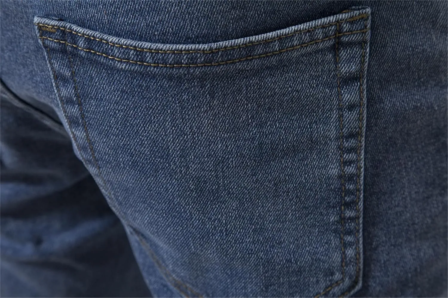 evzosrz Men's Trendy Skinny Slim Fit Jeans Straight Fit Washed Denim Pants Elastic Waist Casual Denim Pull Up Jeans