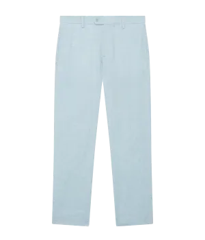 *FINAL SALE* Affonso Tailored Linen Trousers in Seafoam