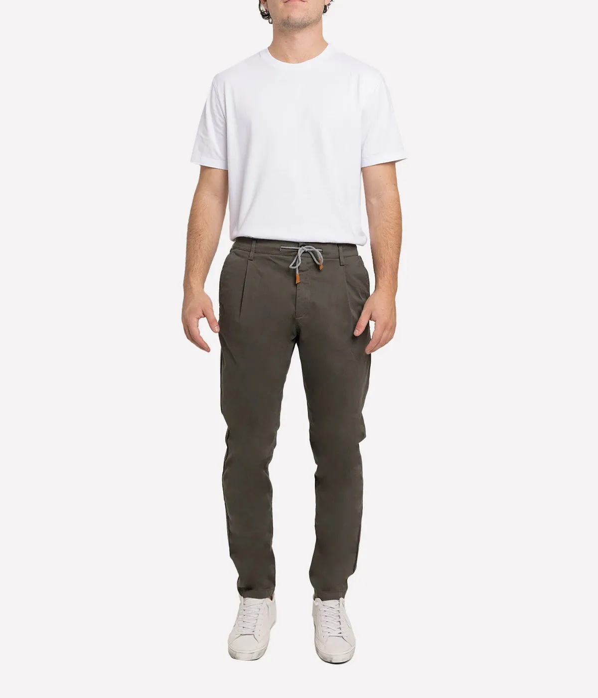 *FINAL SALE* Jogger Trouser in Military Green