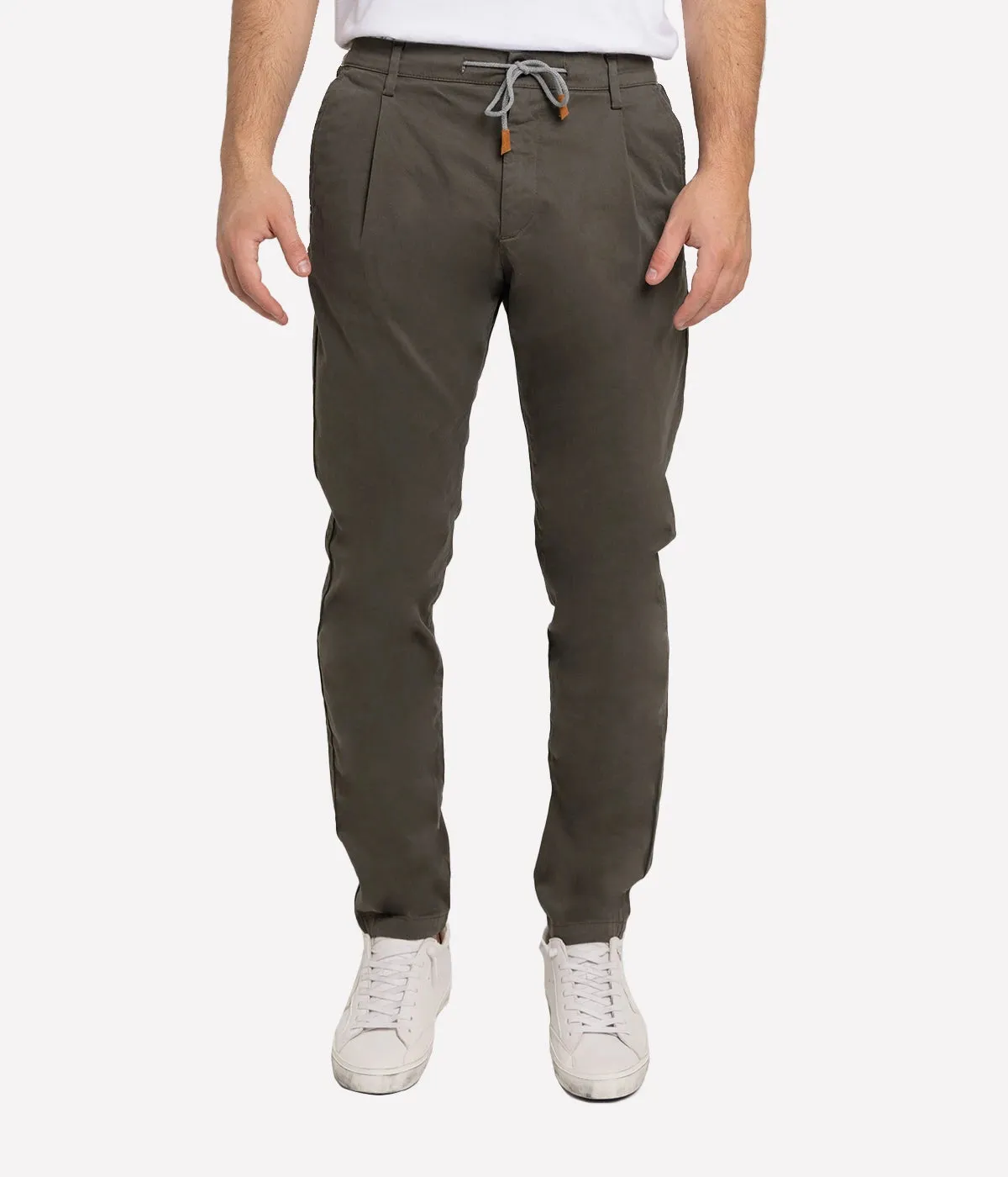 *FINAL SALE* Jogger Trouser in Military Green