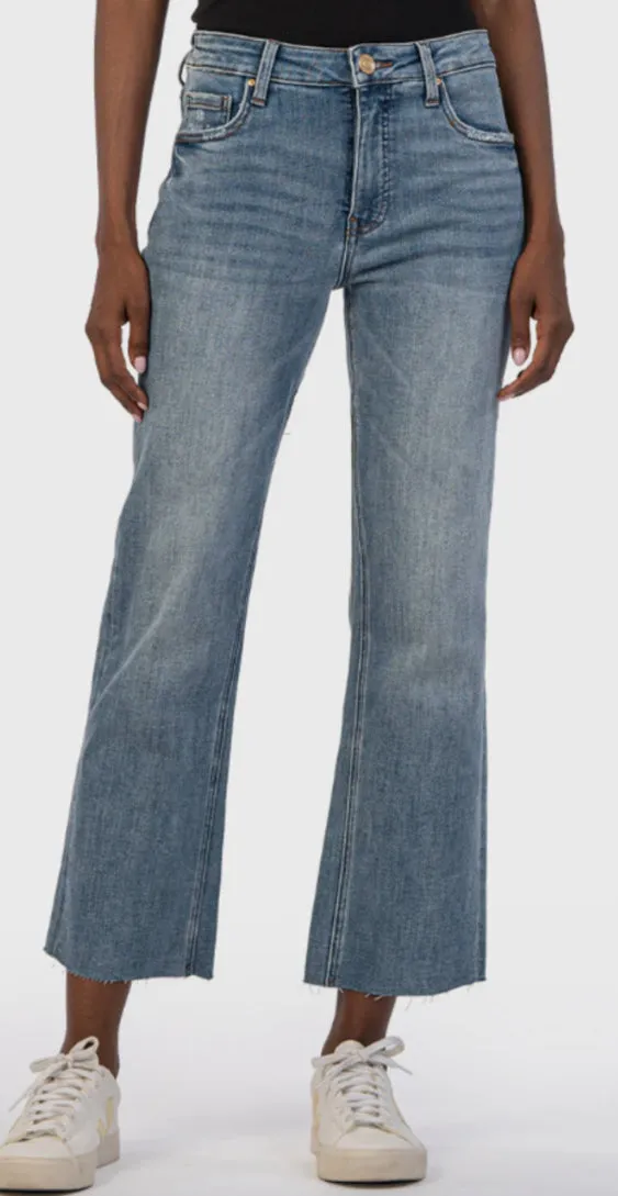 KUT HIGH RISE KELSEY FAB AB ANKLE FLARE