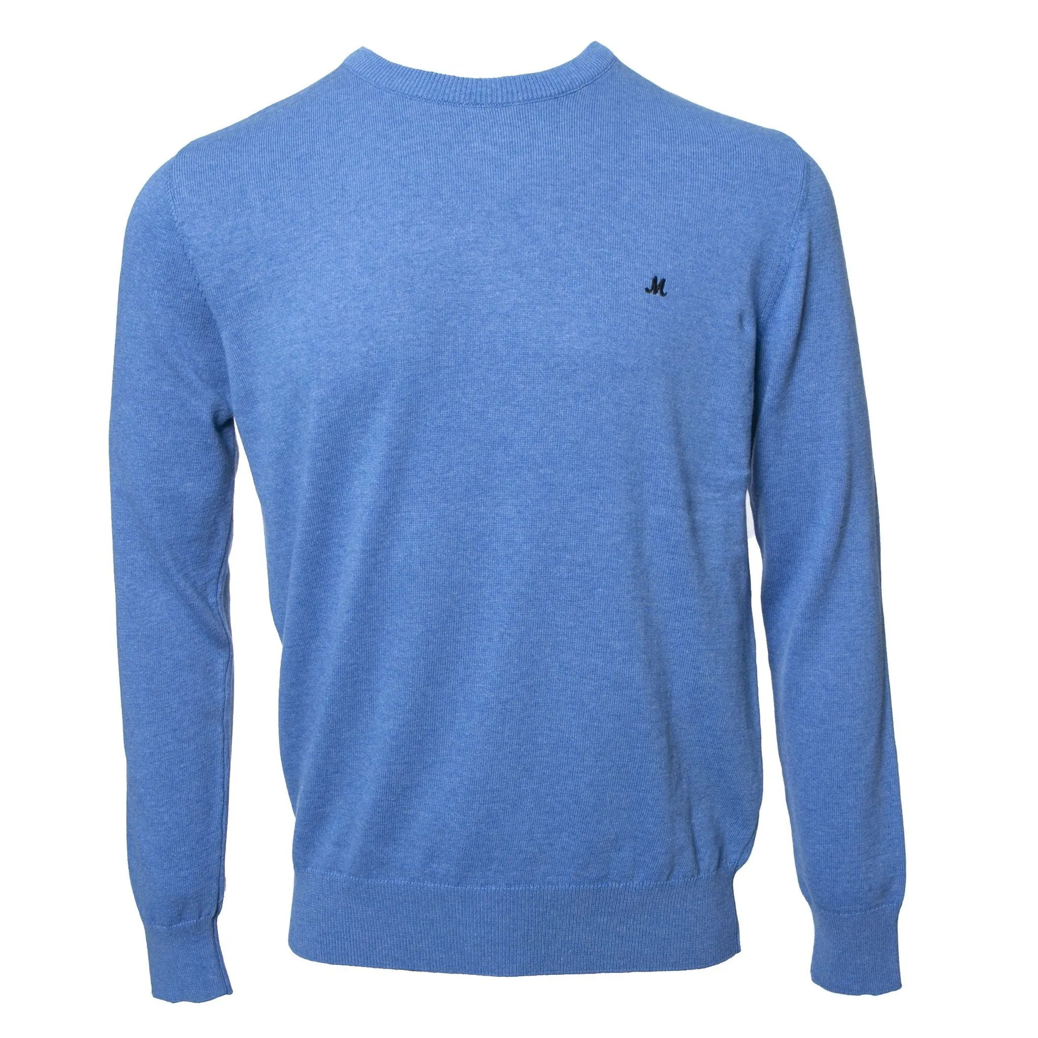 Mineral Ariana Crew Neck Jumper ML351082 Colour-Mid Blue