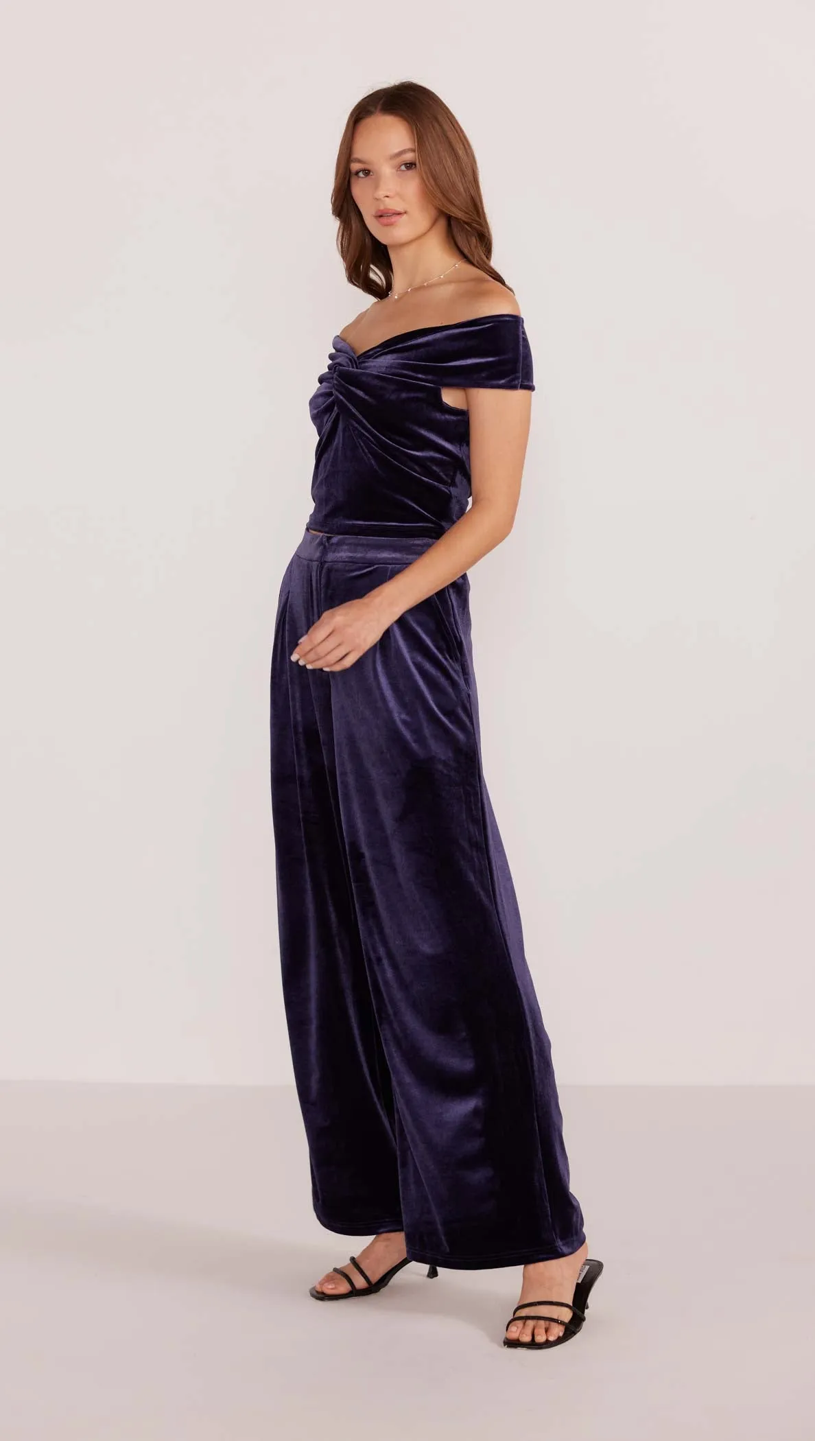 Nisha Velvet Tailored Pant