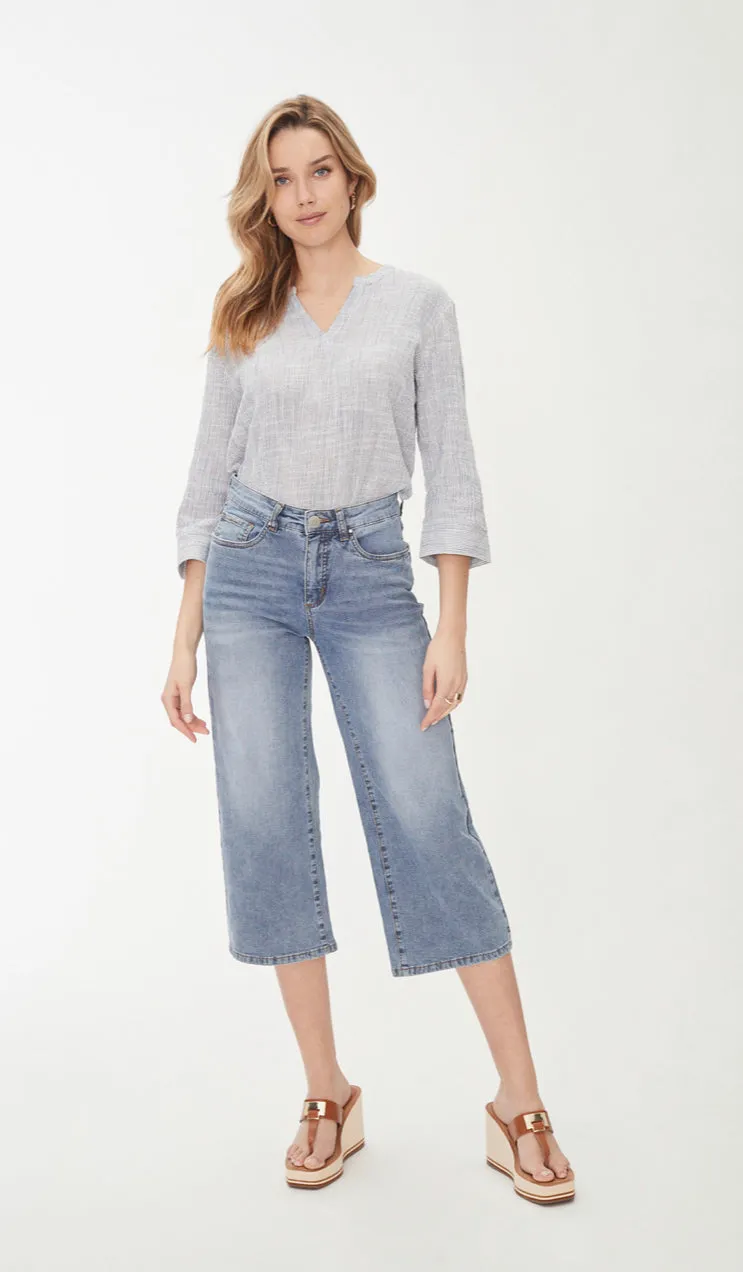 OLIVIA WIDE LEG CROP 238680