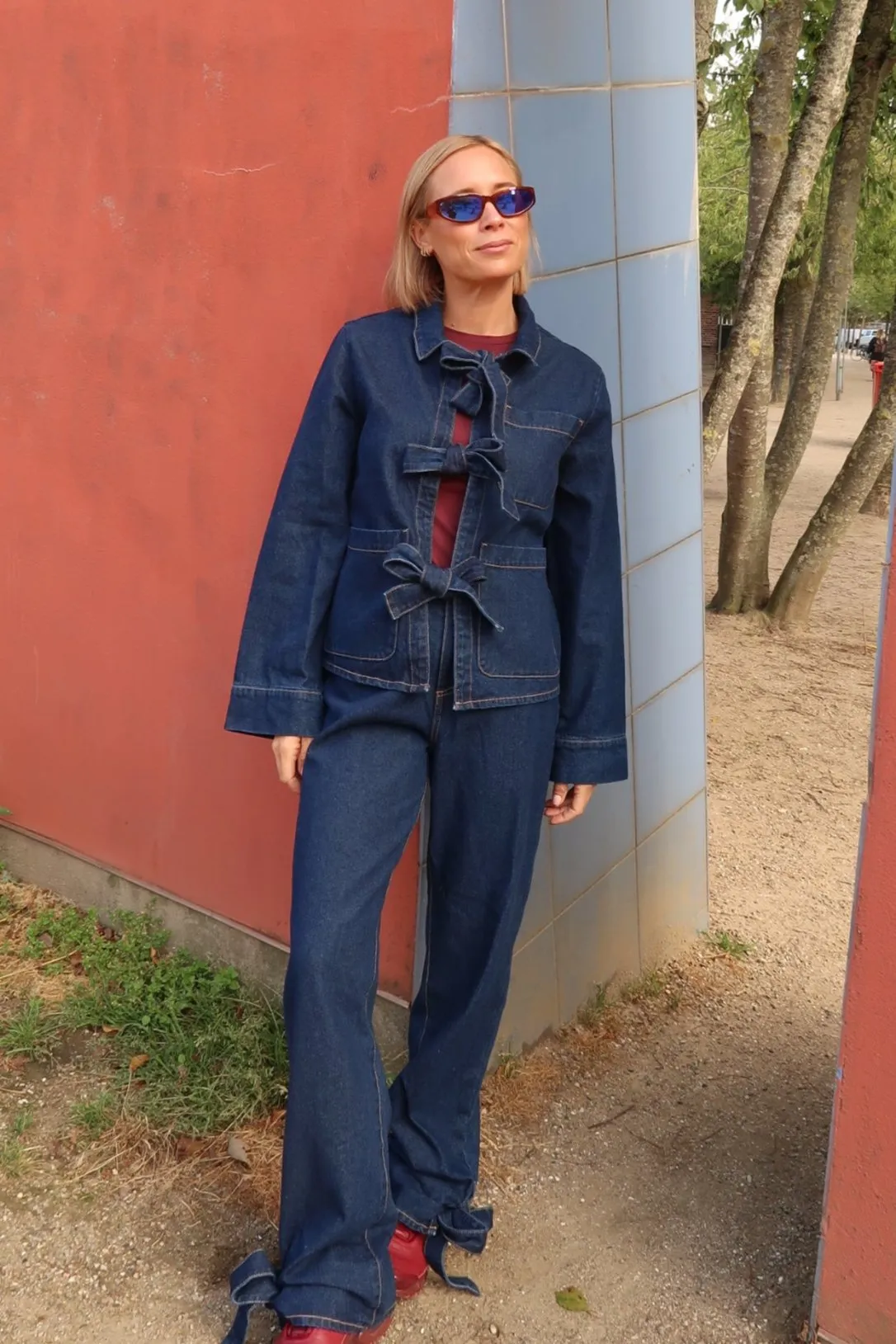 Pieces - Jeans Denim - Medium blue denim - Ofelia HW