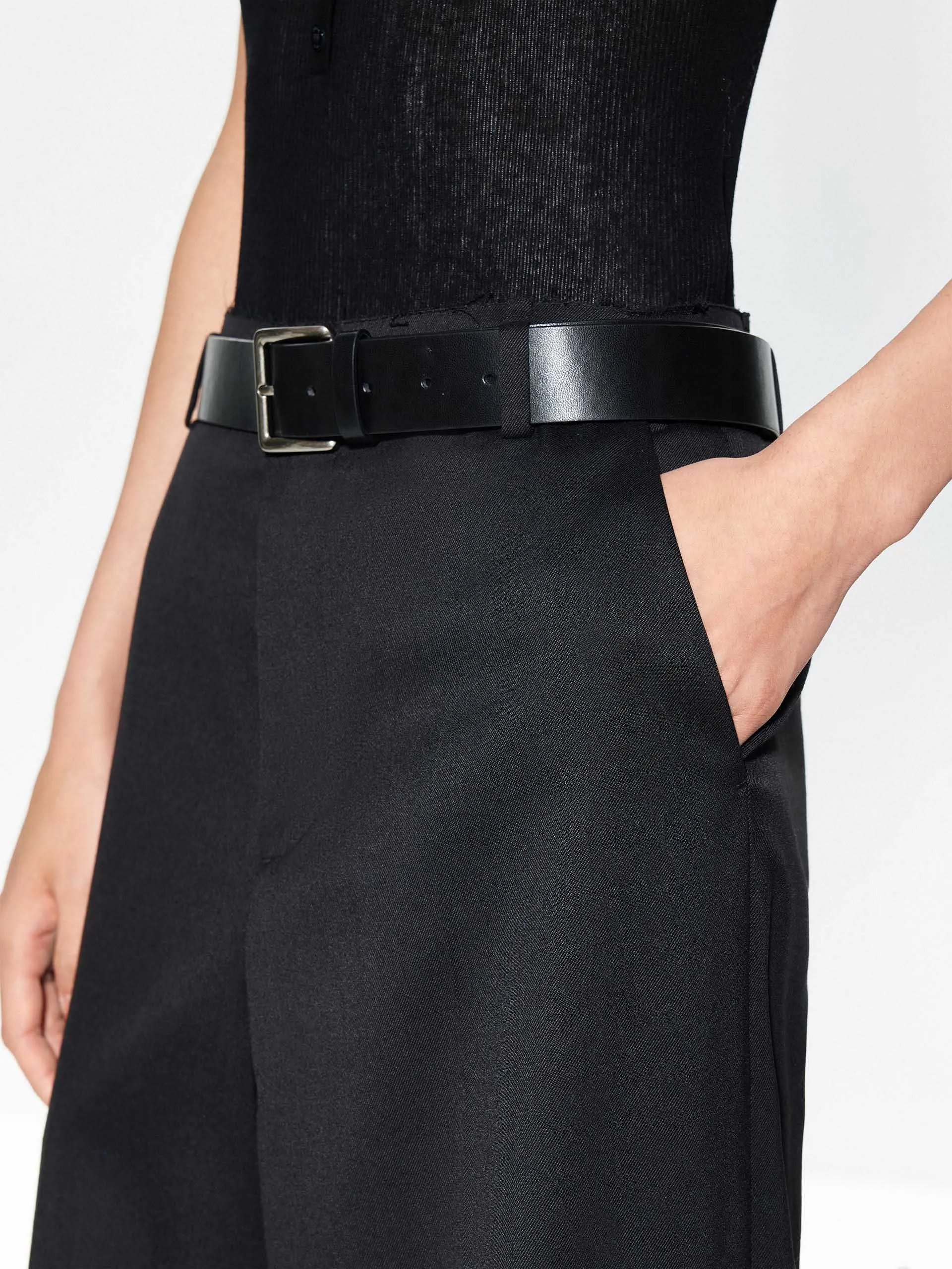 Relaxed Full Length Pants