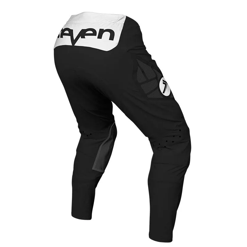 Seven MX Zero Staple Youth Motocross Pants (Colour: Black, UK Size: Y28)