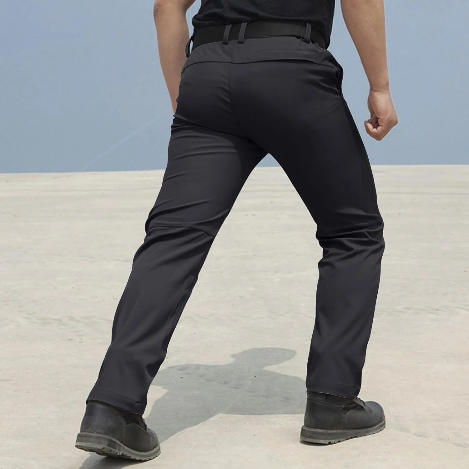 Spring Outdoor Men's Casual Pants Slim Elastic Running Loose Athletic Pants
