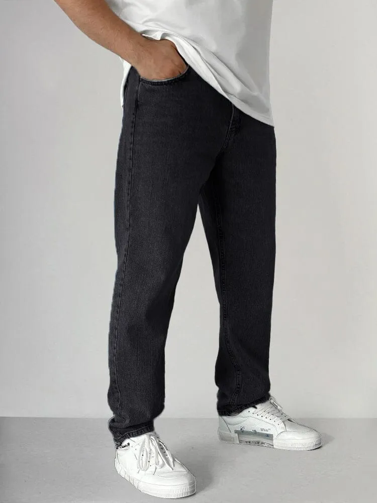 Straight Denim Pants