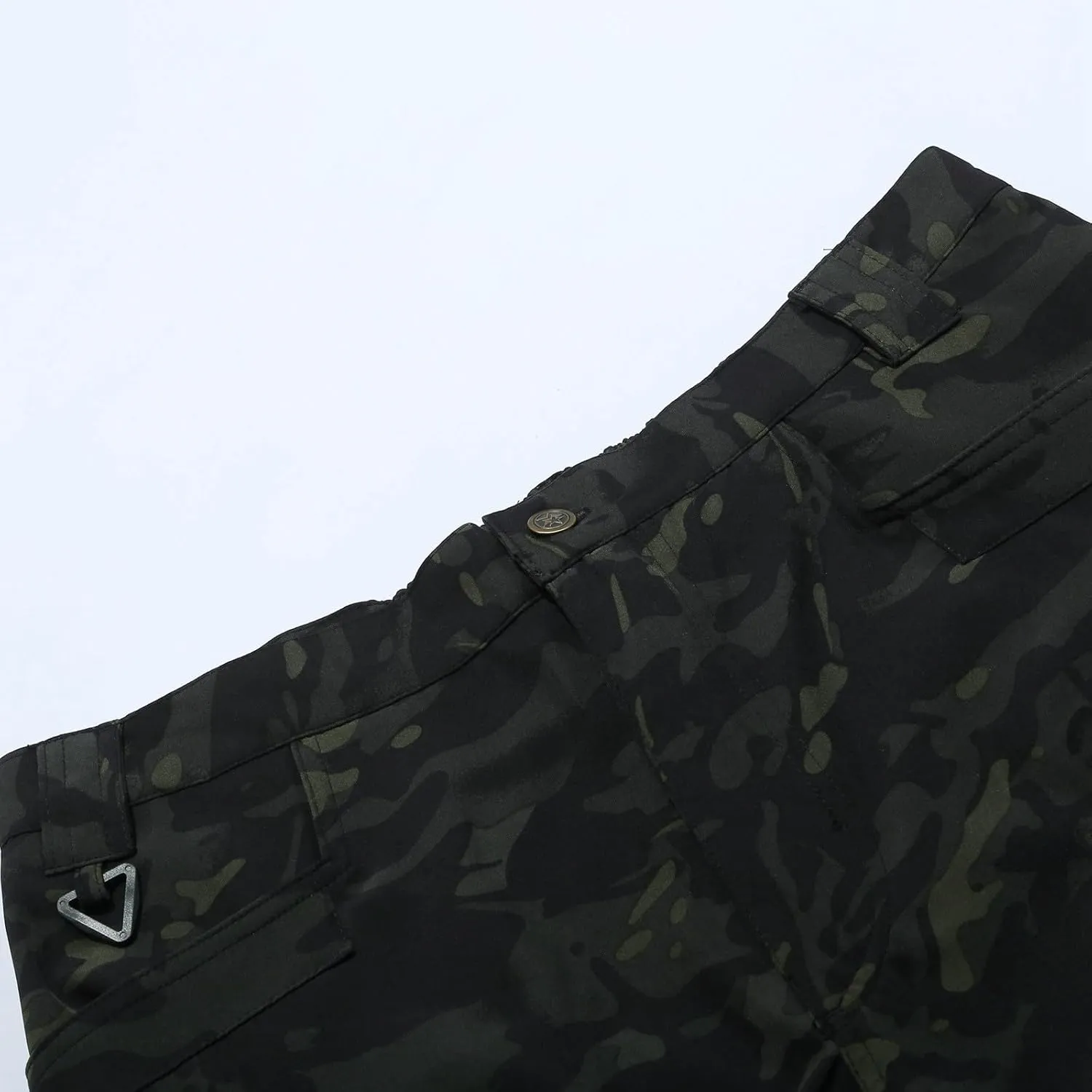 Tactical Pants for Men Lightweight Trousers Multi Pockets Relaxed Training Cargo Pants Outdoor Stretch Overalls