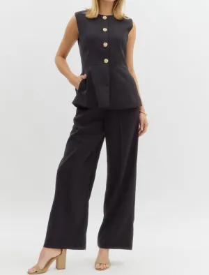 Tailored Style Pant Set