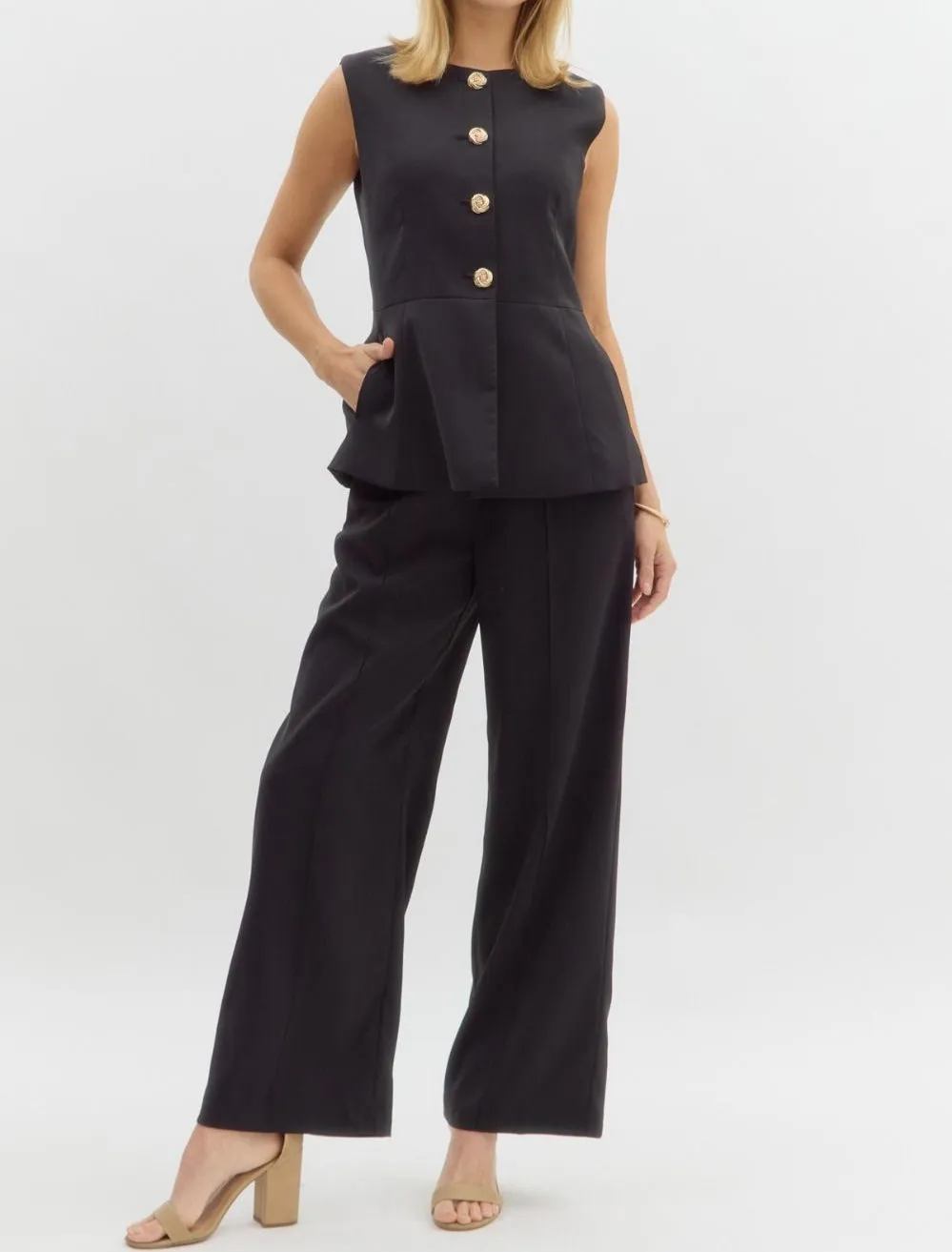 Tailored Style Pant Set