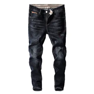 West Louis Fashion Slim Fit Cowboy Style Denim Jeans
